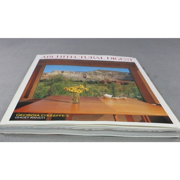 Architectural Digest Magazine March 2002 Georgia O’Keeffe Ghost Ranch NM - Picture 3 of 9